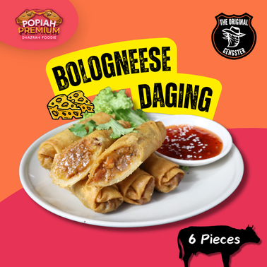 Popiah Bolognese Daging bersama Mozarella Cheese - BNDC